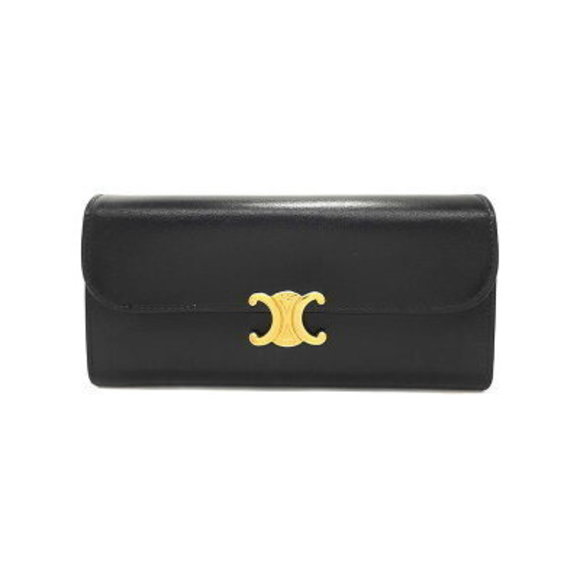 Celine Triomphe Wallet Bifold Long - Picture 1 of 8